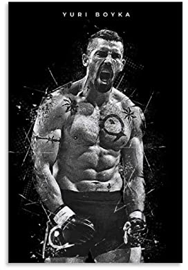 TSALF Leinwandposter Kein Rahmen Undisputed Yuri Boyka Uri Boyka Poster, dekoratives Gemälde, Wohnzimmer, Malerei, 60x90cm