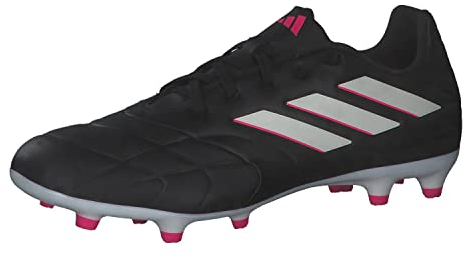 ADIDAS Unisex Copa Pure.3 Firm Ground Boots Fußballschuhe, Core Black/Zero Metalic/Shock Pink, 44 2/3 EU