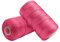 Uiopa 2 Pièces Fil Macramé 1,5mm x 200m, Fil de Crochet en Nylon Corde Fine pour Crochet et Tricot, Corde Macramé Rose Rouge pour Bricolage, Décoration, Emballage Cadeau, Artisanat