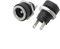 Einaus 10 stück dc buchsen 5.5 x 2.1mm Steckverbinder DC Netzteil Buchse Panel Mount Connector 5.5 * 2.1mm Power Jack DC Sockel Stecker 2-Bein Polig Klemmen Stecker Adapter