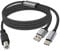 MOSWAG 2in1 USB Printer cable 32.8FT/10M with USB C to MIDI Cable Printer Cable,USB MIDI Cable USB C to USB B midi cable, Compatible with Music Instrument,Piano,Midi Keyboard,USB Microphone