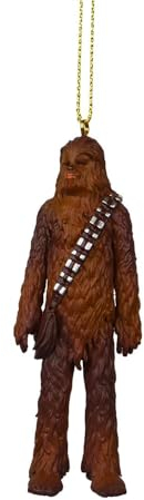Weihnachtskugel Chewbacca aus Star Wars - Hänger Kunststoff ca. 5 cm x 4 cm x 9,5 cm - 1 Stück