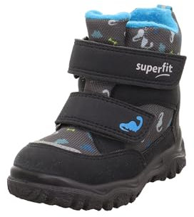 Superfit Baby Jungen HUSKY1 warm gefütterte Gore-Tex Stiefel, GRAU/HELLBLAU 2000