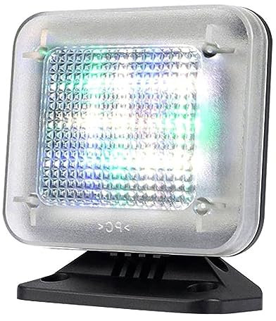 Generisch Home Security Fake TV Anti-Diebstahl Einbruchschreck mit Timer und Lichtsensor - LED Fake TV Simulator zum Schutz vor Einbruch (12 x 9,5 x 4,5 cm, Wohnzimmer, Einbruchschreck)
