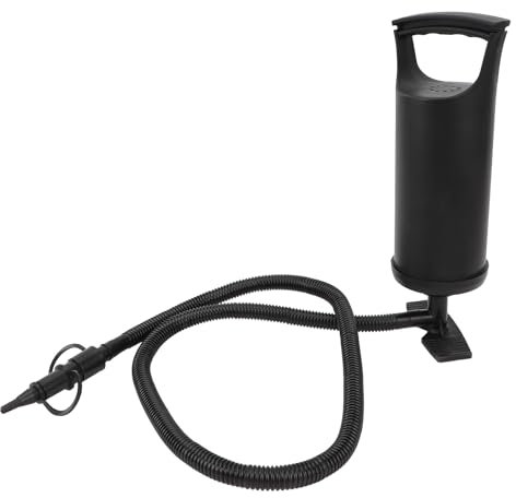 Bomba Inflable Manual con 3 Boquillas de Aire Bomba Manual Rápida para Colchones Inflables, Juguetes de Piscina, Bomba de Aire Manual de PVC para una Fácil Tarea de Inflado,