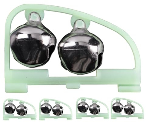 Campanelli d'allarme per canna da pesca - Set di 5 campanelli per canna da