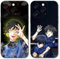Yimctoie [2 Stück Handyhülle für iPhone 11 6.1, Cool Anime Blue Lock Muster Aesthetic Design Schutzhülle Weich TPU Silikon Stoßfest Case für iPhone 11, Blue Shirt