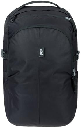 Baagl Rucksack Damen Herren – Moderner Tagesrucksack Dash Max mit Laptopfach – Wasserabweisender Daypack & Business Arbeitsrucksack für Büro, Uni & Reisen, 30 l (Black)