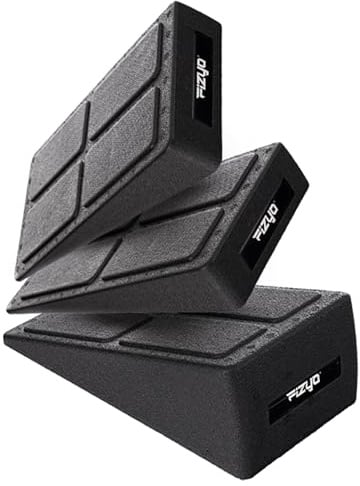 Fizyo Wadendehner im 3er Set Kniekeil, Waden-Strecker, Mobilisationskeil zum Dehnen, Beinstrecker, Wadenstrecker