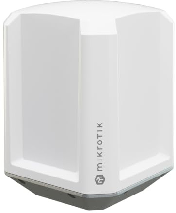MikroTik LHG LTE18 Kit with 17dBi integrated antenna, 1x Gigabit PoE-in Port, LHGGM&EG18-EA (LAMPGM&RG520F-EU)
