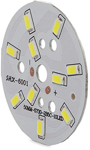 Modul 5W 360Lm 3000ºK 10 LED s Ø50Mm 50.000H [CH-LeiterplatteA5W-WW] | Greenice