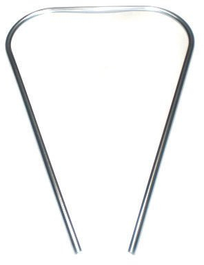 PROFILO BORDO SCUDO PLASTICA GRIGIO METALLIZZATO VESPA PX 125 150 200 PE