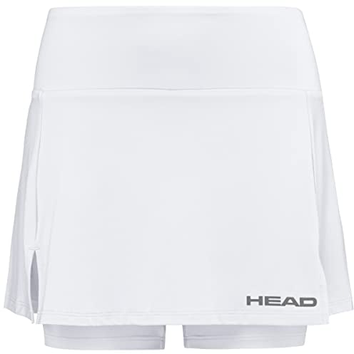 HEAD CLUB Basic Skort Girls, weiß, 140