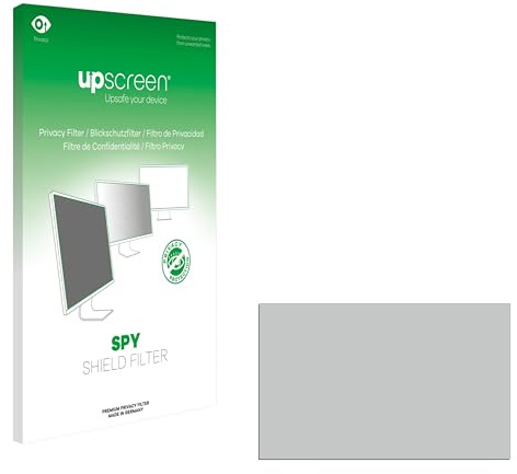 upscreen Blickschutzfilter für Displays 25 (63.5 cm) [538x337 mm, 16:10] | Anti-Spy Displayschutz Made in Germany Standardgrößen Privacy Filter Blickschutzfolie Blaulichtfilter Sichtschutz-Folie