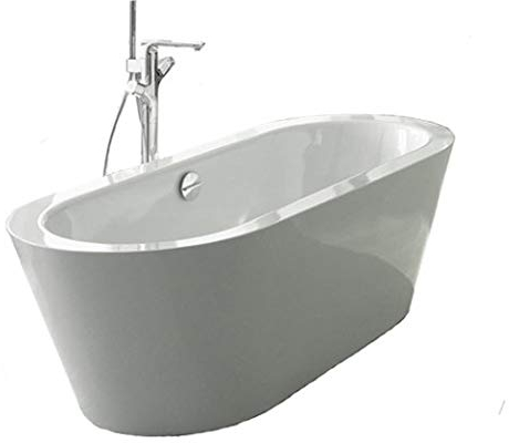 Bette Starlet Oval Silhouette, 150x80cm, freistehende Badewanne, 2700CFXXK, Farbe: Weiß - 2700-000CFXXK