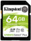 Kingston 64GB SDHC Canvas Select Plus 100MB/s Read Class 10 UHS-I U1 V10 Memory Card with Frustration Free Packaging (SDS2/64GBET)