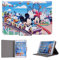 Cartoon Disney Hero Princesses Tablet Kids Case for Huawei MediaPad T3, T5, M5 lite 10 inch (Huawei MatePad 10.4 inch 2020, Mickey Minnie Fun Fair)