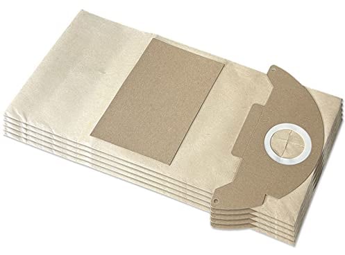 5 Bolsas de Aspiradora para Kärcher 3004, 6.904-143.0, Mighty Vac 2000+, Swirl K 223, K223, Uni 10, UNI10