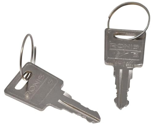 sparefixd Chest Freezer Key x 2 to Fit Zanussi Fridge & Freezer