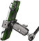 FANAUE Support de téléphone de moto pour rétroviseur avec base en U, réglable à 360 ° avec coussinets en caoutchouc intégrés et attache, compatible avec les supports RAM (CC-06T)