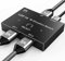 8K displayport DP 1.4 splitter switch 8K@30Hz 4K@120Hz, Bidirectional switch 2 in 1 Out/1 in 2 Out, Compatible with various interfaces of video sources and displays