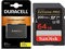 Duracell DRNEL14 Li-Ion Kamera Ersetzt Akku für EN-EL14 & SanDisk Extreme PRO SDXC UHS-I Speicherkarte 64 GB