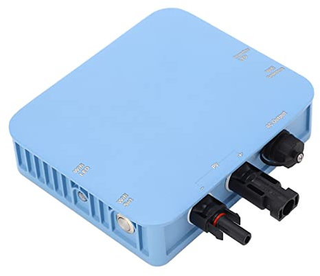 Micro Onduleur connecté au Réseau, Sortie d'onde Sinusoïdale Pure Prise Ue Haute sécurité WiFi Micro Onduleur Solaire pour Système PV (400W)
