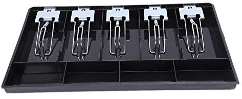 NIEI 5-Raster Geld Registrierkasse Einsatzfach Ersatzkasse Schublade Lagerregisterbox Klassifizieren Speichern