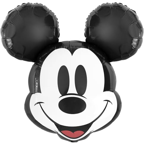 Ballonim® Mickey Mouse Kopf 60 x 58 cm Folienballon Party DekorationGeburtstag