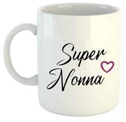 Kiribou Tazza Super Nonna - Un Regalo Perfetto Per Compleanni, Natale
