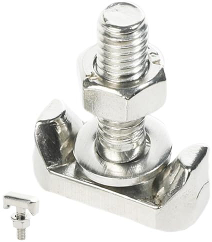 Perno en T del terminal de batería de repuesto,Perno en T del terminal de batería | Pernos de batería tensor de perno en T - Perno para batería de automóvil, extensor de cable de batería, tuercas term