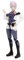 Jada Cyberpunk Edgerunners Lucy - Actionfigur im Maßstab 1:12-14,5 cm hoch bewegliches Sammlerstück mit Zubehör - ab 15 Jahren - Soft Goods Jacke, detaillierte Skulptur
