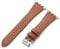 AoYi Italian Genuine Leather Straps for Apple Watch Series 10 9 8 7 6 5 4 3 2 1 SE SE2 Ultra 2, SGS Certified Dressy Bracelets Cute Bands Women for iWatch 42mm 44mm 45mm 46mm 49mm, Brown