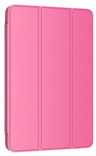 Tablet Case for 8inch Tablets(Only 12/10th Gen 2024/2022/2020 Released Models),Not Fits Onn TCL 8 inch Tablets,Mansiruyi Slim Light Trifold Stand Case with Auto Sleep/Wake -Raspberry