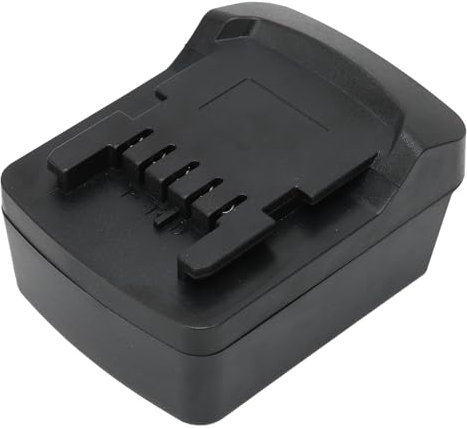 Akku Adapter Konverter für Milwaukee bis Metabo, 18 V Lithium Batterieadapterwandler Elektrowerkzeuge, Schwarzer