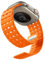 Bandletic Magnetbänder Kompatibel mit Apple Watch Armband 45mm 44mm 46mm 42mm 49mm, Weiches Silikon Sport Band für Apple Watch Ultra 3/2/1/SE/iWatch Series 11 10 9 8 7 6 5 4 für Herren Damen, Orange