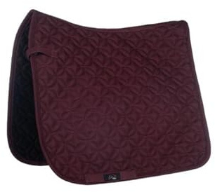 HKM Daphne Saddle cloth Bordeaux Pony dressage