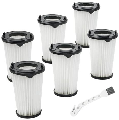 UJMWBHFY Paquete De 6 Filtros CX7 Compatibles con Aspiradoras De Mano De Batería AEG, AEF150, CX7-2 Y QX8.