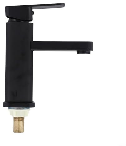 Robinet de salle de bain en acier inoxydable avec traitement anticorrosion pour un usage quotidien