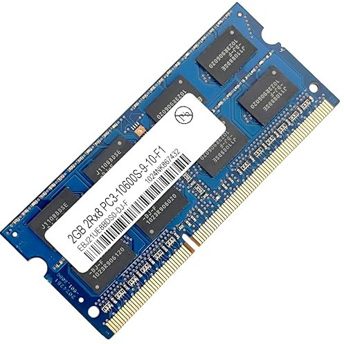 Memoria RAM 2GB DDR3 SODIMM 2Rx8 2GB 1333MHz PC3-10600S 204 pin 1.5V per computer portatile Notebook Laptop 51CH040
