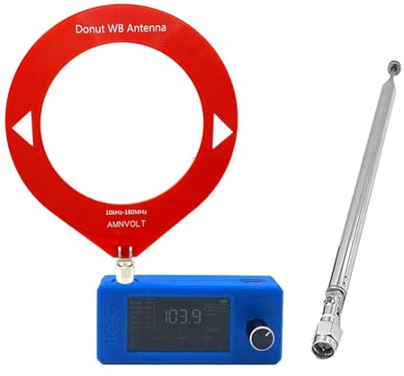 Koolenry SI4732 Mini Radio Receiver withAntenna 10KHz-180MHz Portable Shortwave Radio Receiver SW LW AM FM SSB Mini SI4732 Radio