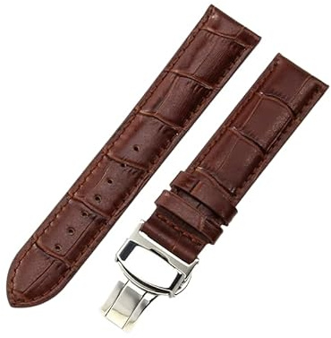 ROUHO 20mm Handgefertigtes Bequemes Leder Uhrenarmband Ergonomisches Ersatz Uhr Band für Tissot Heritage T063.610 PRS 516 T100.430 T121.430