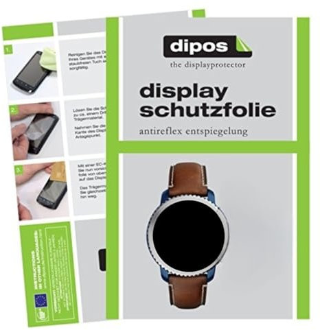 dipos I 6X Protection ecrán Mat Compatible avec Fossil Q Explorist Films de Protection d'écran