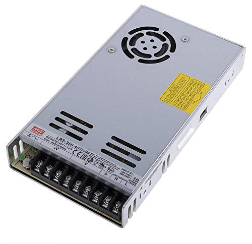 Mean Well LRS-350-48 Power Supply 350 W 48 V Ultra Flat 30 mm 1HU Built-in Metal Housing