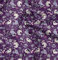 Soimoi Lila Baumwolle Batist Stoff Einhorn & Blumen- Stoff Meterware 42 Zoll breit