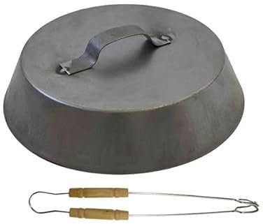 GLD Fournitures Coup Rond diam. 32 pour cheminée pour Cuisson sous la Braise.