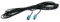 Schlauer-Shop24 Fakra-Verlängerung (m>f) - 10m, Schwarz, Outdoor/Indoor, Fakra-Stecker, Kabel