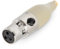Pronomic Funk-Adapter L5 - Für EA-Serie Mikrofone von Pronomic - Mini-XLR 3-polig - Kompatibel zu AKG Funksystemen - beige