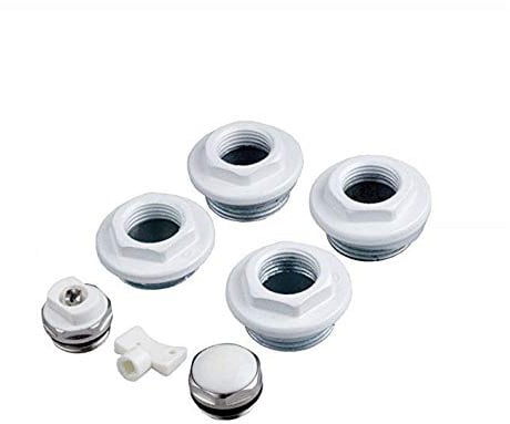 Wärmer System Juego de Reducción para Radiadores Rosca de 1 pulgada para Radiadores de Estilo Retro y Radiadores de Columna Tradicionales