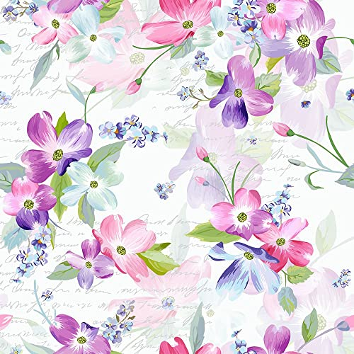 Tischdeko 20 Stück Serviette Blumenwiese Pastell Geburtstag